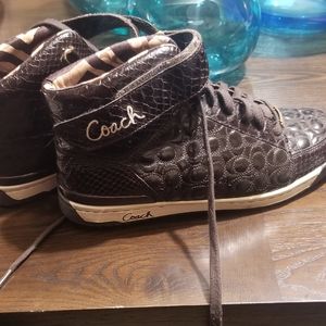 Coach tennis shoes